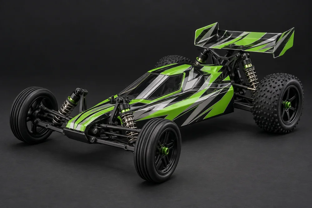 AI-generated concept of 2wd buggy styling for the Buggy kit, shown for design inspiration