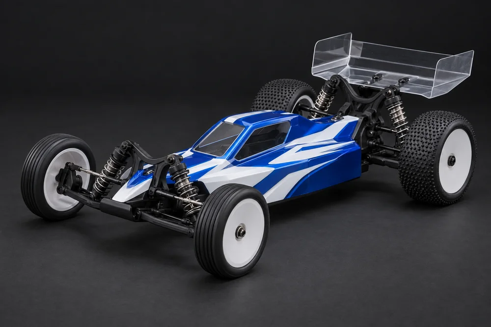AI-generated concept of 2wd racing buggy styling for the Ultima-class kit, shown for design inspiration