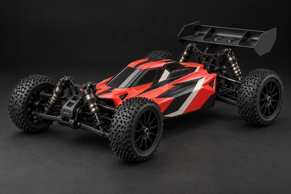 AI-generated concept of 4wd racing buggy styling for the VB buggy kit, shown for design inspiration