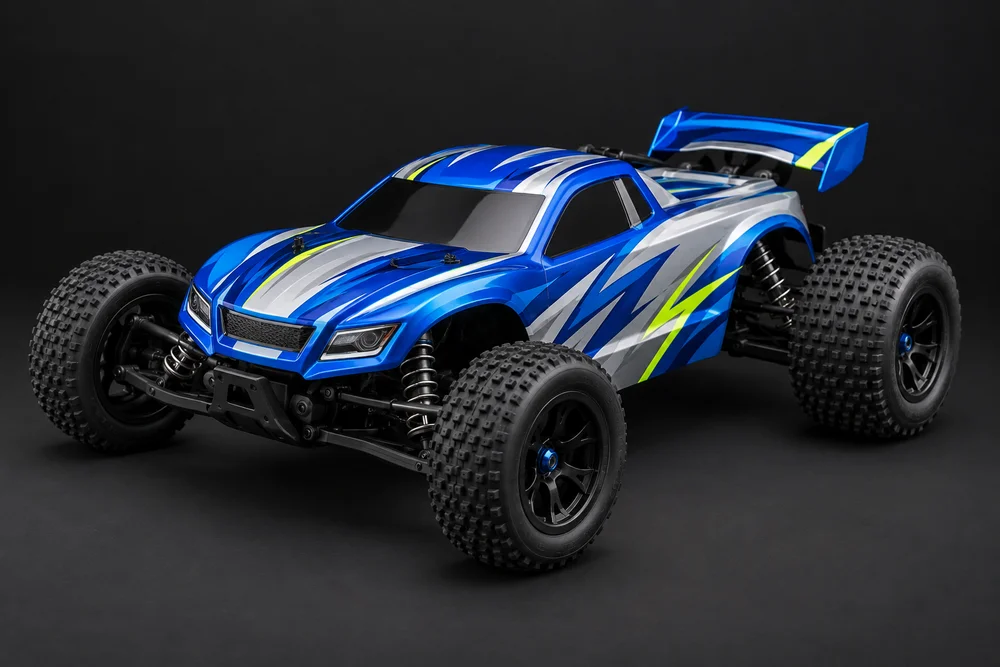 AI-generated concept of stadium truck styling for the Stadium kit, shown for design inspiration