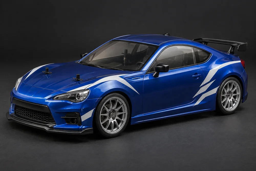 AI-generated concept of 4wd touring styling for the TT kit, shown for design inspiration