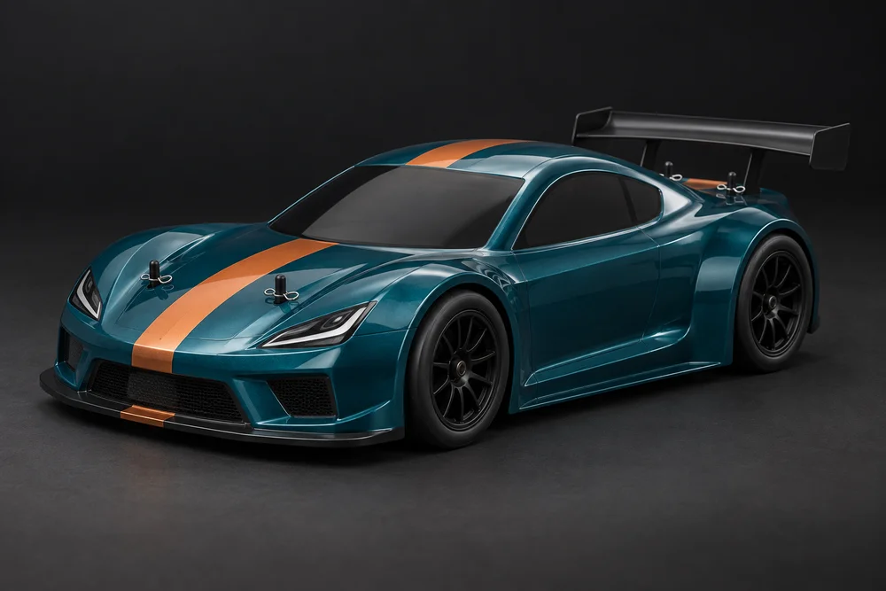AI-generated concept of 4wd touring styling for the Sport touring kit, shown for design inspiration