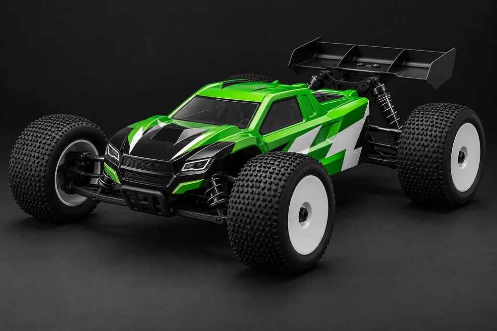 AI-generated concept of truggy styling for the ET kit, shown for design inspiration